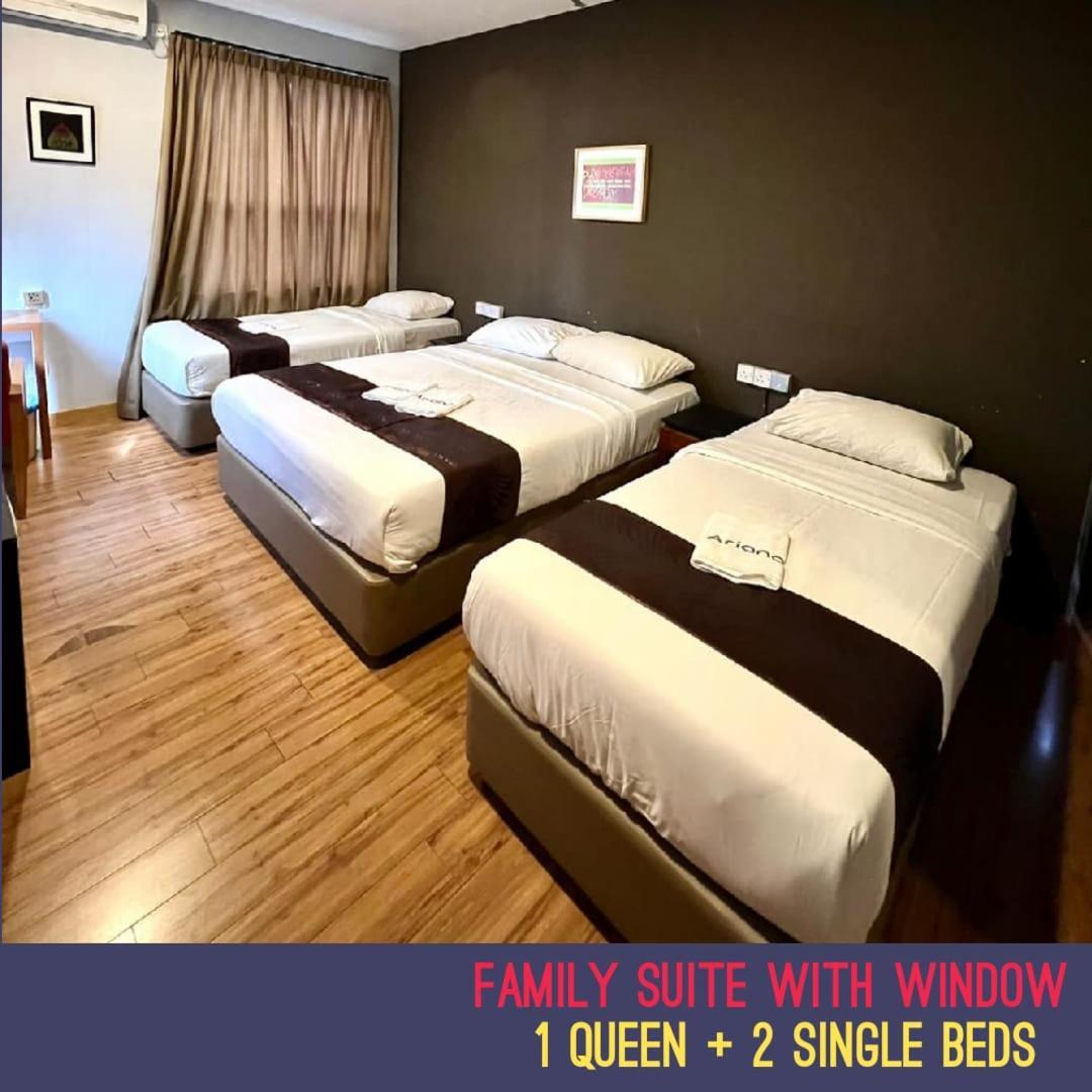 ג'והור בהרו Golden Leaf Boutique Hotel Nusa Idaman Formerly Known As Ariana Hotel מראה חיצוני תמונה