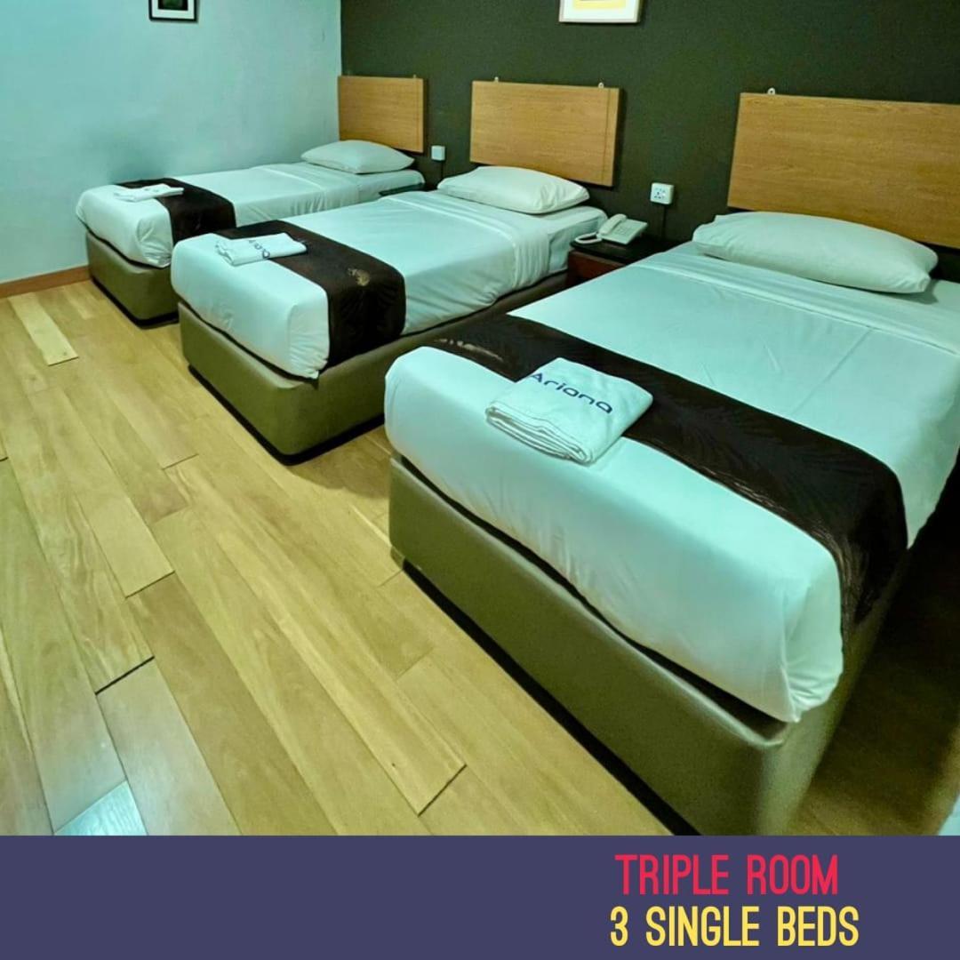 ג'והור בהרו Golden Leaf Boutique Hotel Nusa Idaman Formerly Known As Ariana Hotel מראה חיצוני תמונה