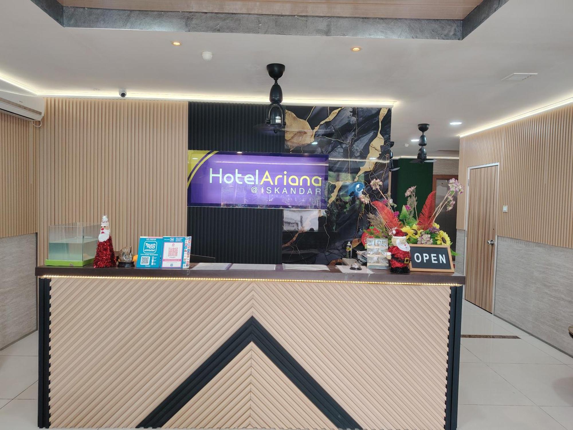 ג'והור בהרו Golden Leaf Boutique Hotel Nusa Idaman Formerly Known As Ariana Hotel מראה חיצוני תמונה
